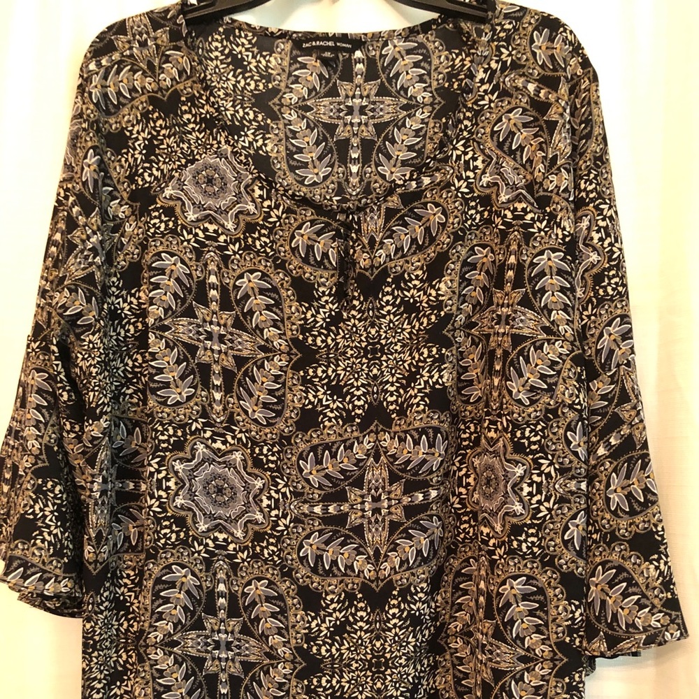 Beautiful blouse with bell sleeves